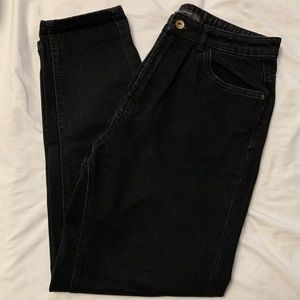 Zara Black Mom Jeans (US 8)